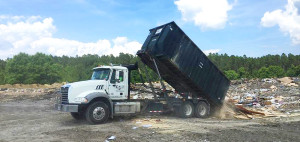 CS Roll-off debris disposal at landfill